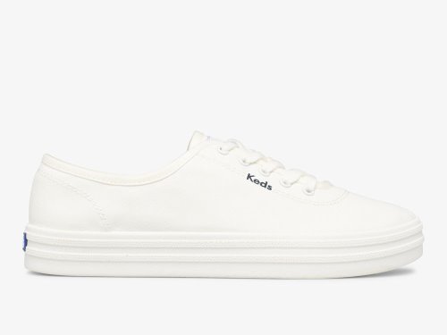 Keds Breezie Canvas Ženske Lace Up Shoes Bijele | RS-32928