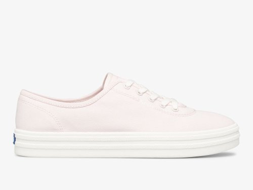 Keds Breezie Canvas Ženske Lace Up Shoes Roze | RS-58143