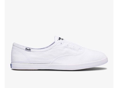 Keds Chillax Basics Feat. Organic Cotton Ženske Slip On Sneakers Bijele | RS-25200