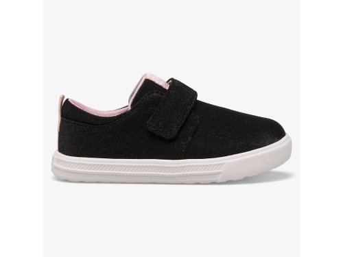 Keds Finlee Flex Djevojke Slip On Sneakers Crne | RS-20596