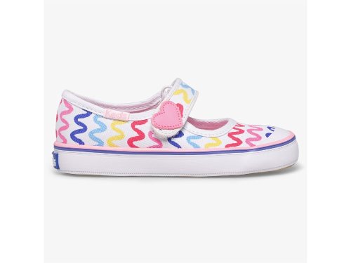 Keds Harper Djevojke Mary Jane Shoes Bijele | RS-02441