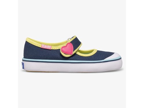 Keds Harper Djevojke Mary Jane Shoes Tamnoplave Visebojne | RS-12317