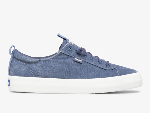 Keds Kickback Canvas Washable Ženske Lace Up Shoes Tamnoplave | RS-07817