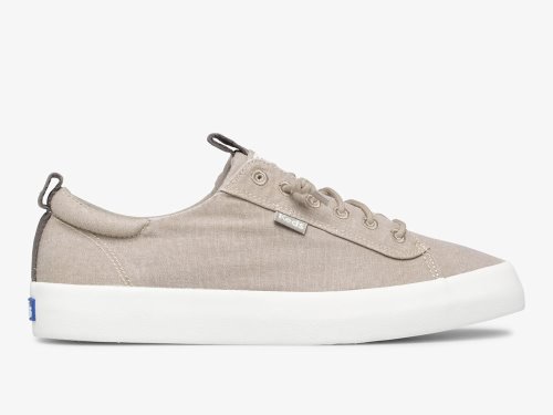 Keds Kickback Canvas Washable Ženske Slip On Sneakers Sive | RS-15489