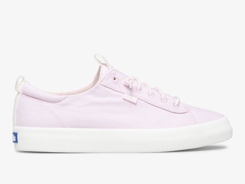 Keds Kickback Canvas Ženske Slip On Sneakers Svijetlo Roze | RS-01714