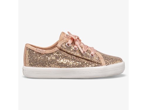 Keds Kickstart Jr Celebrations Djevojke Patike Roze Zlatne | RS-97425