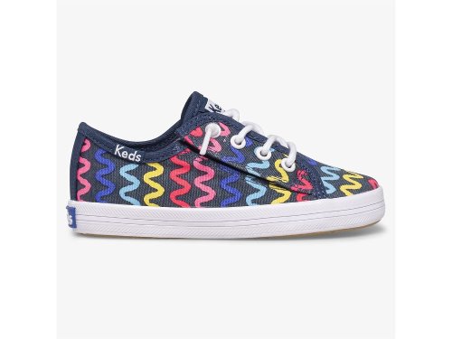 Keds Kickstart Seasonal Jr Djevojke Patike Tamnoplave | RS-48878