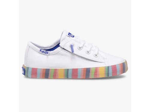 Keds Kickstart Seasonal Jr Djevojke Patike Bijele Visebojne | RS-70999