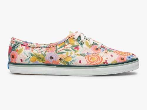 Keds Rifle Paper Co. Champion Garden Party Ženske Lace Up Shoes Visebojne | RS-98773