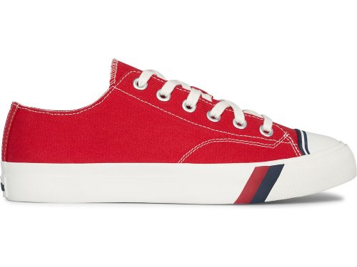 Keds Royal Lo Canvas Ženske Lace Up Shoes Crvene | RS-05487