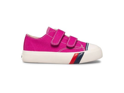 Keds Royal Lo HL Dječaci Slip On Sneakers Fuschia | RS-97154