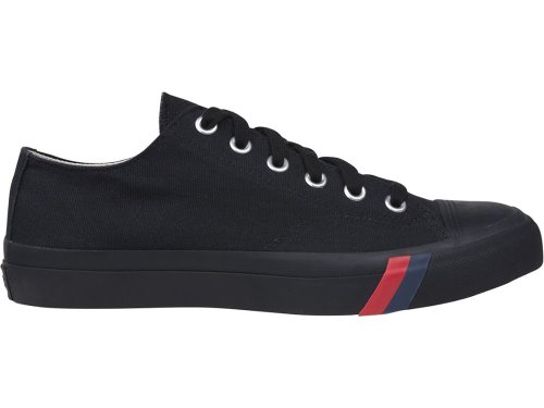 Keds Royal Lo Muške Patike Crne Crne | RS-81534