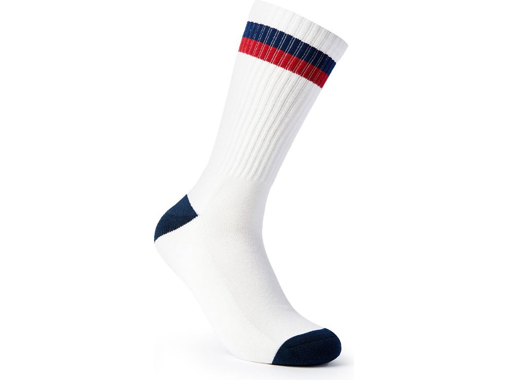 Keds 2PK Crew Socks Muške Čarape Bijele | RS-81850