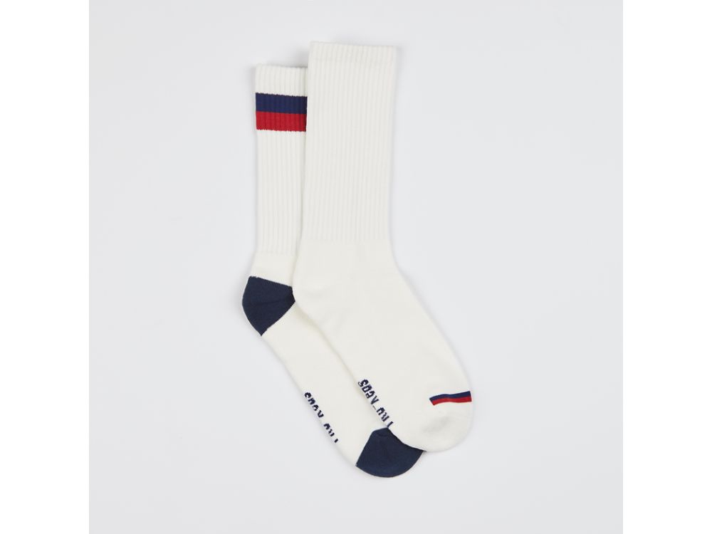 Keds 2PK Crew Socks Muške Čarape Bijele | RS-81850