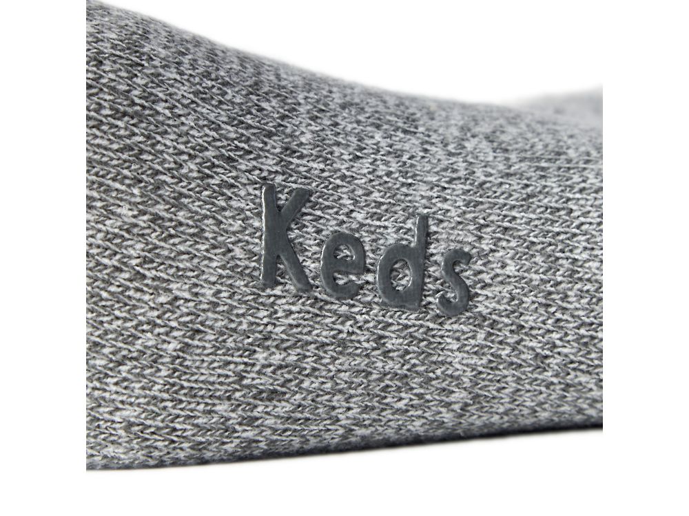 Keds 3 Pk Crew Boot Socks Ženske Čarape Crne | RS-31165