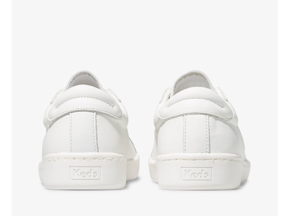 Keds Ace Koža Ženske Tenisice Bijele | RS-78015