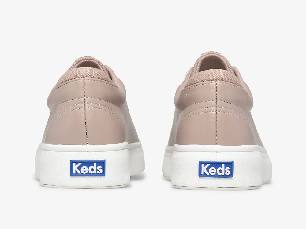 Keds Alley Coated Twill Ženske Lace Up Shoes Svijetlo Ljubičaste | RS-88838