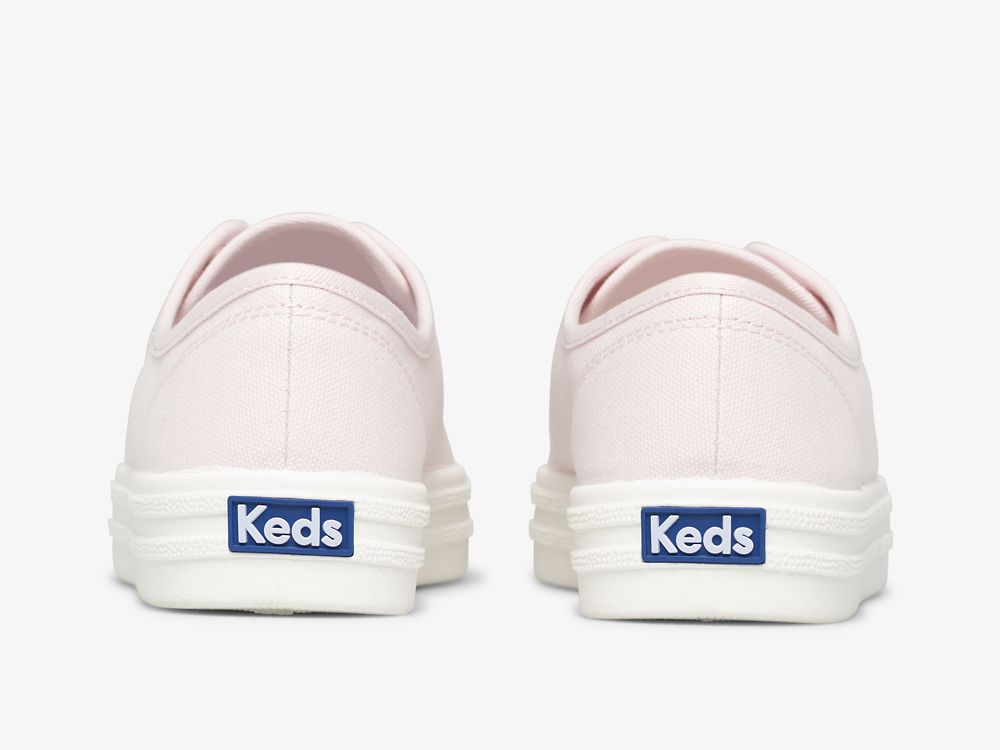 Keds Breezie Canvas Ženske Lace Up Shoes Roze | RS-58143