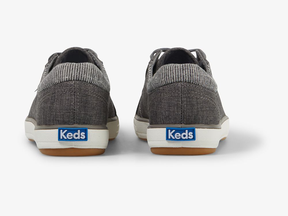 Keds Center II Cotton Slub Ženske Lace Up Shoes Sive | RS-65285