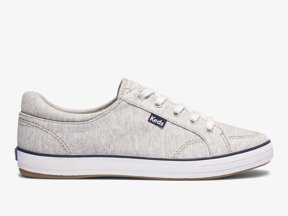 Keds Center ll Jersey Ženske Lace Up Shoes Sive Plave | RS-59501