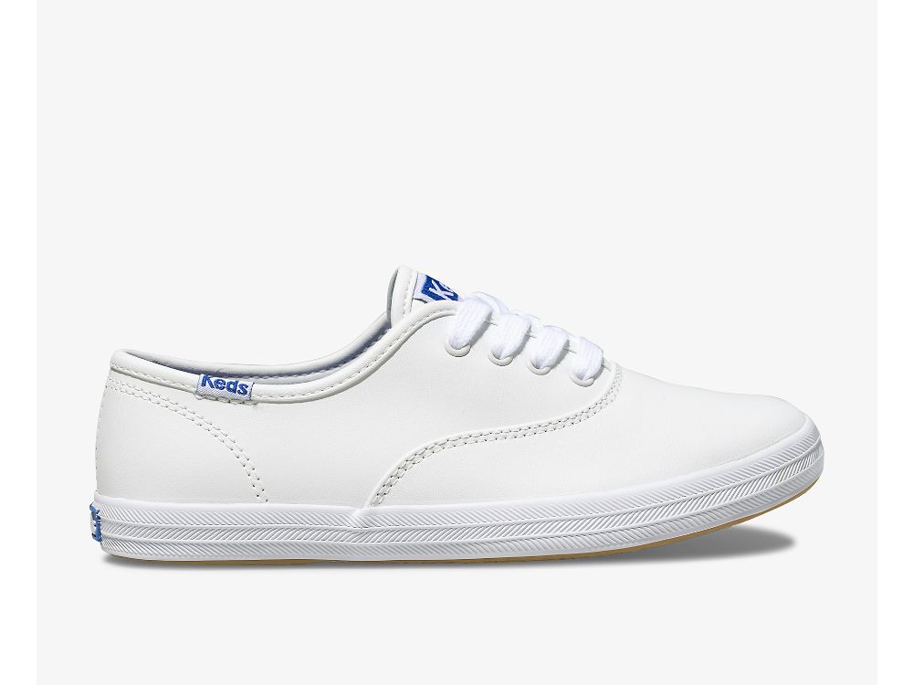 Keds Champion CVO Sneaker Koža Djevojke Patike Bijele | RS-39733