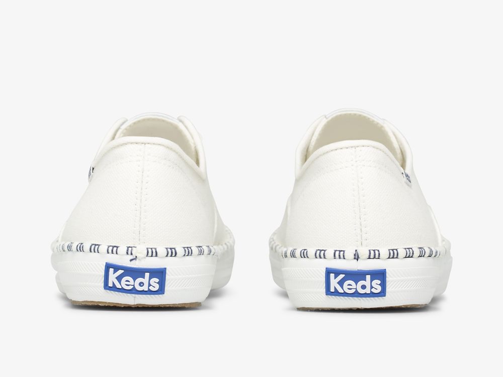 Keds Champion Wave Ženske Lace Up Shoes Bijele | RS-17655