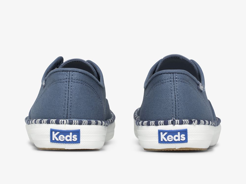 Keds Champion Wave Ženske Lace Up Shoes Tamnoplave | RS-29949