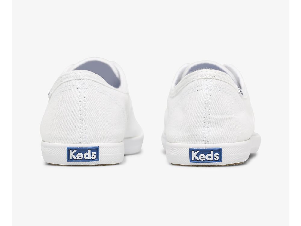 Keds Chillax Basics Feat. Organic Cotton Ženske Slip On Sneakers Bijele | RS-25200