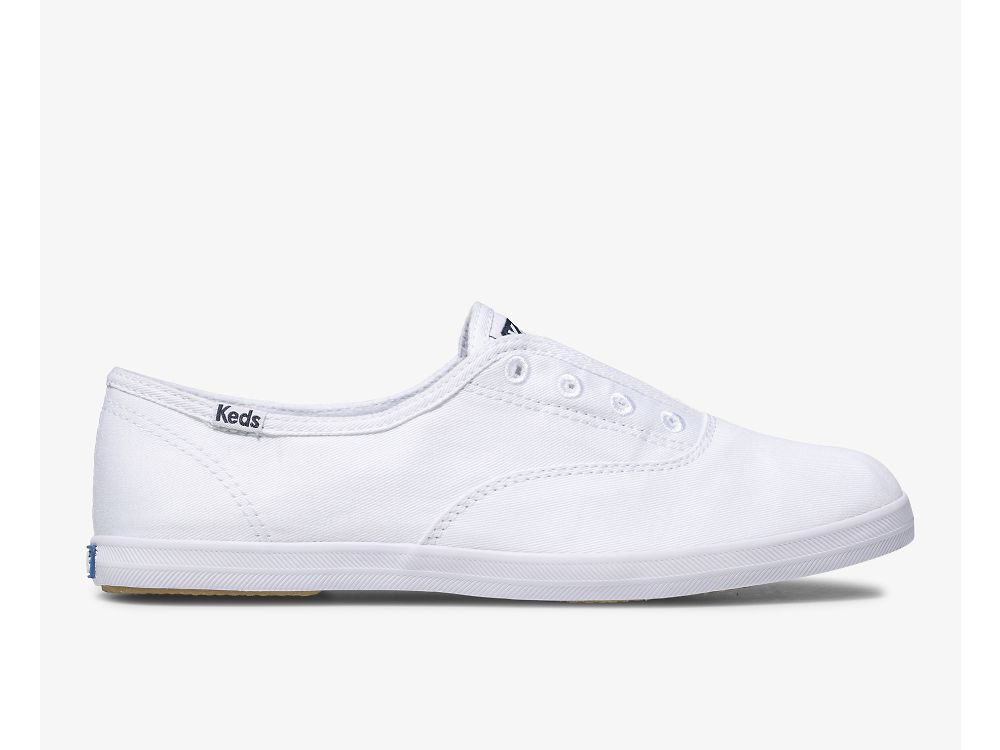 Keds Chillax Basics Ženske Slip On Sneakers Bijele | RS-41790