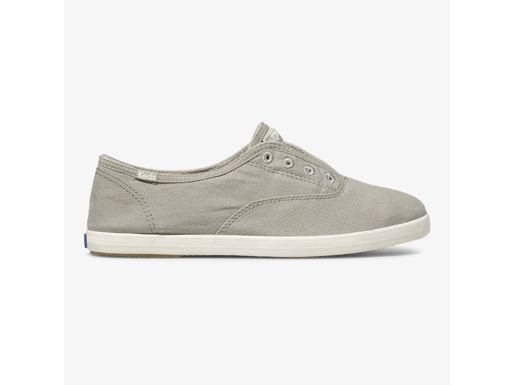 Keds Chillax Washable Ženske Slip On Sneakers Tamno Sive | RS-18578