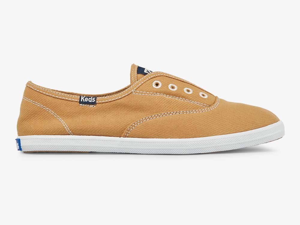 Keds Chillax Workwear Ženske Slip On Sneakers Smeđe | RS-79592