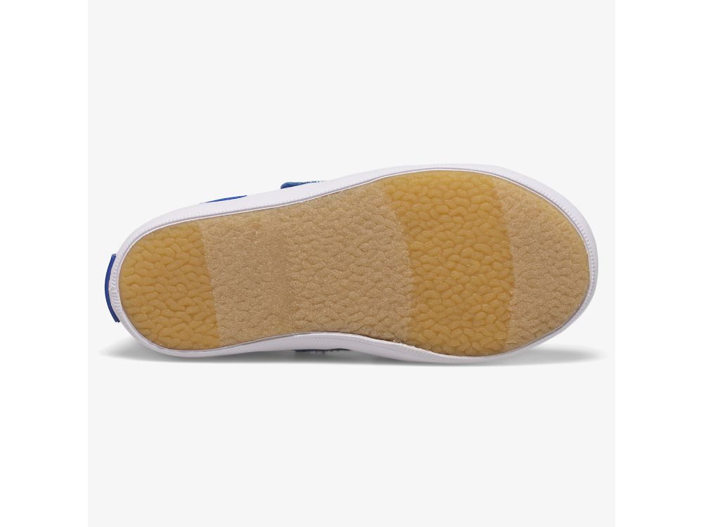 Keds Courtney HL Djevojke Slip On Sneakers Plave Visebojne | RS-12021