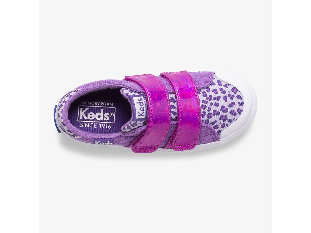 Keds Courtney HL Djevojke Slip On Sneakers Ljubičaste | RS-55509