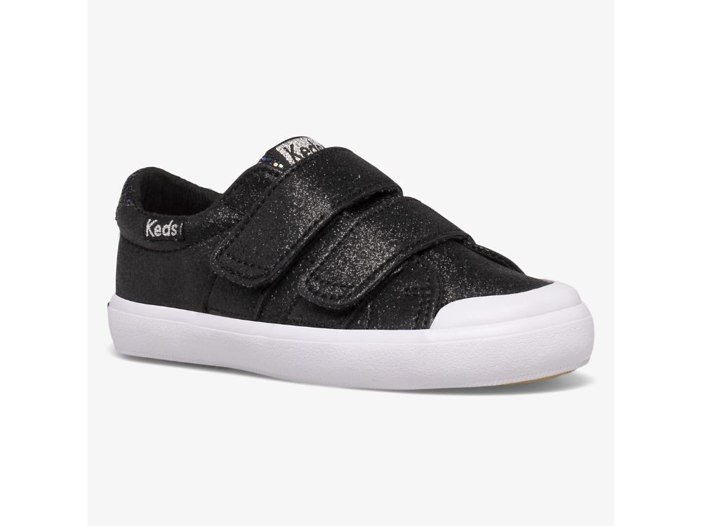 Keds Courtney HL Djevojke Slip On Sneakers Crne | RS-78634