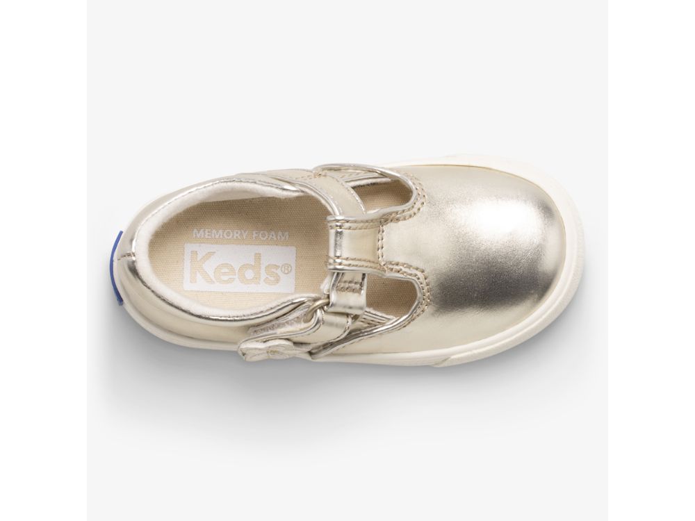 Keds Daphne Djevojke Slip On Sneakers Zlatne | RS-53893