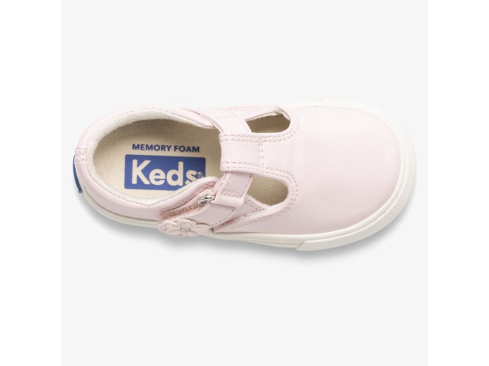 Keds Daphne Patent Sneaker Djevojke Slip On Sneakers Roze | RS-44024