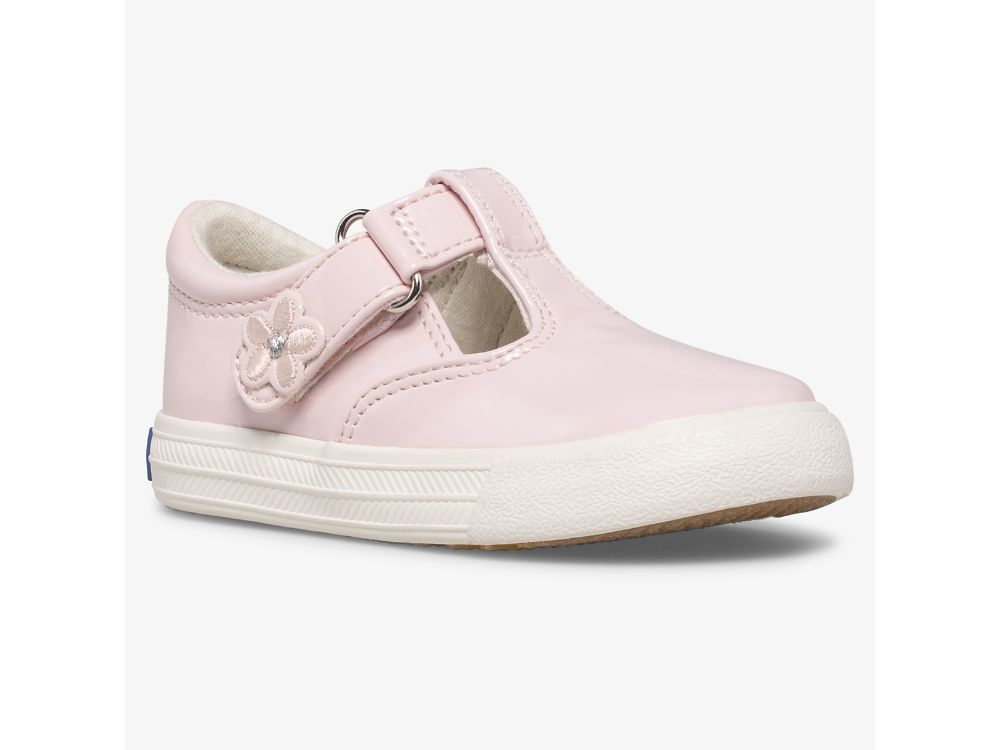 Keds Daphne Patent Sneaker Djevojke Slip On Sneakers Roze | RS-44024