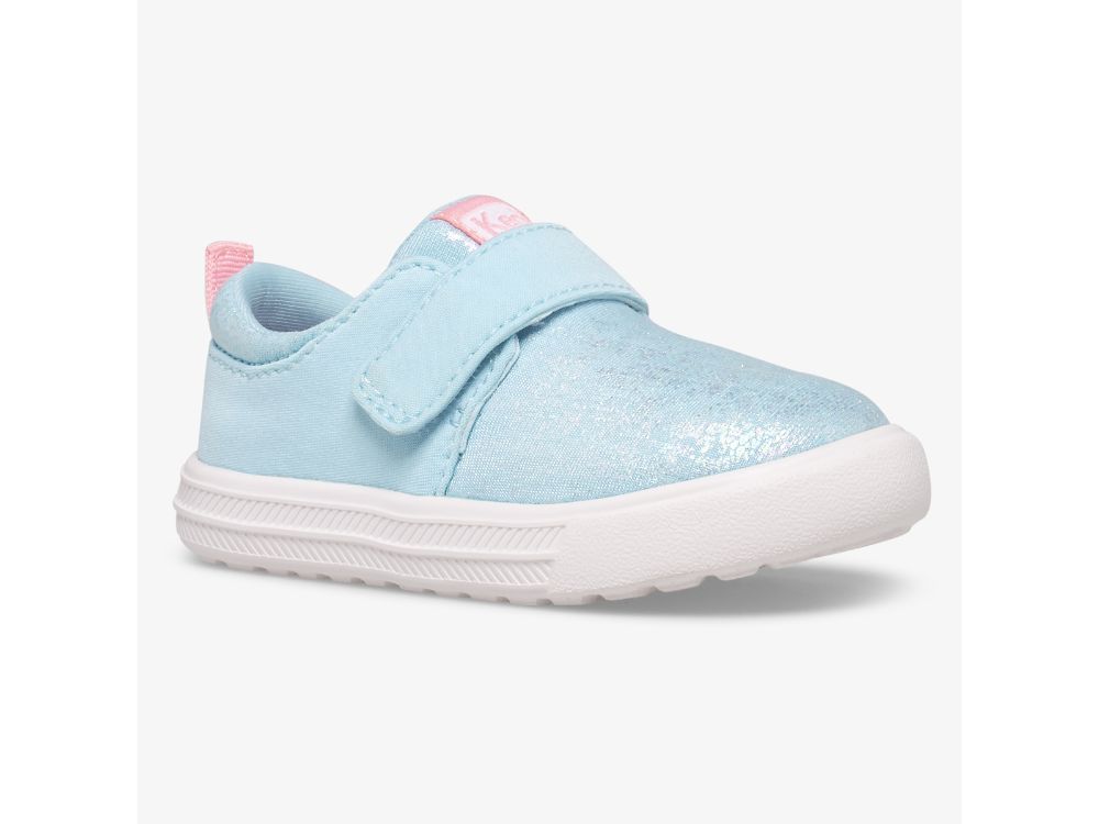 Keds Finlee Flex Djevojke Slip On Sneakers Svijetlo Plave | RS-31561