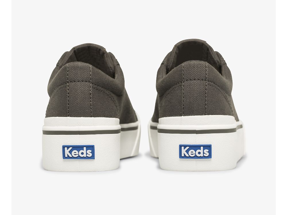 Keds Jump Kick Duo Feat. Organic Cotton Ženske Lace Up Shoes Crne | RS-13820