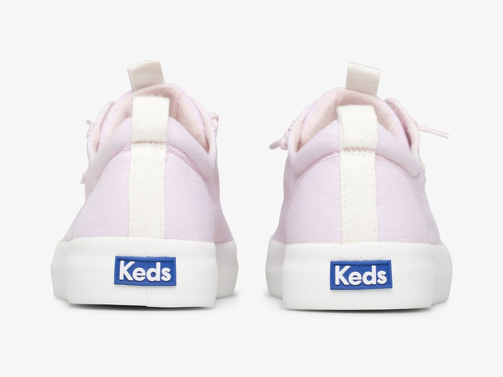 Keds Kickback Canvas Ženske Lace Up Shoes Svijetlo Roze | RS-97068