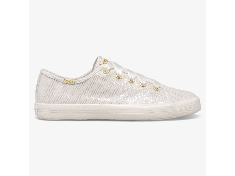 Keds Kickstart Celebrations Djevojke Patike Bijele | RS-99424