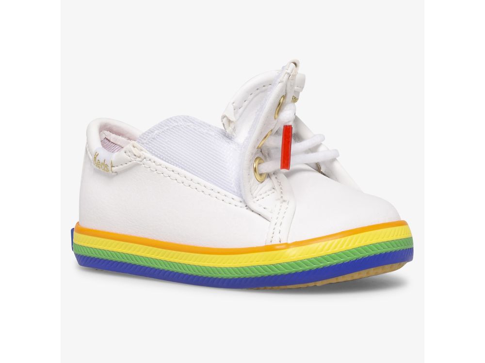 Keds Kickstart Crib Djevojke Patike Bijele Visebojne | RS-03494