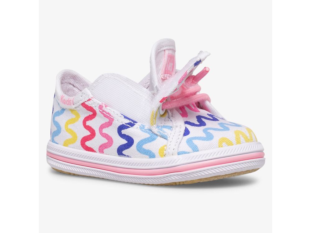 Keds Kickstart Crib Djevojke Patike Bijele | RS-09121