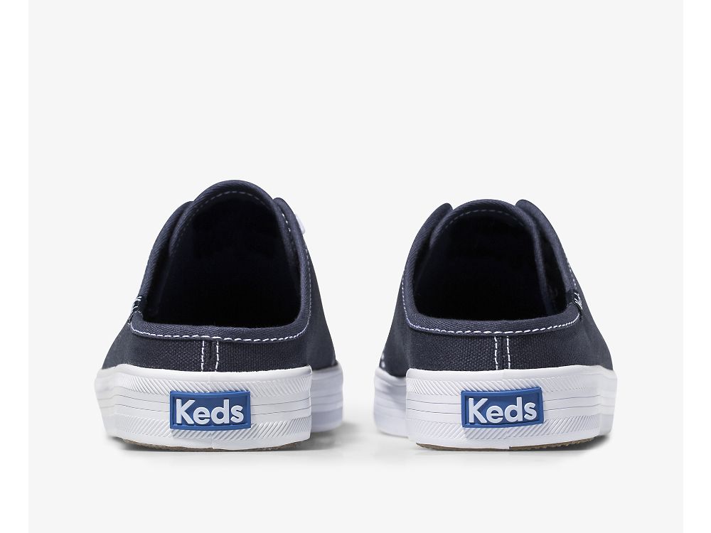 Keds Kickstart Mule Canvas Ženske Tenisice Tamnoplave | RS-96926