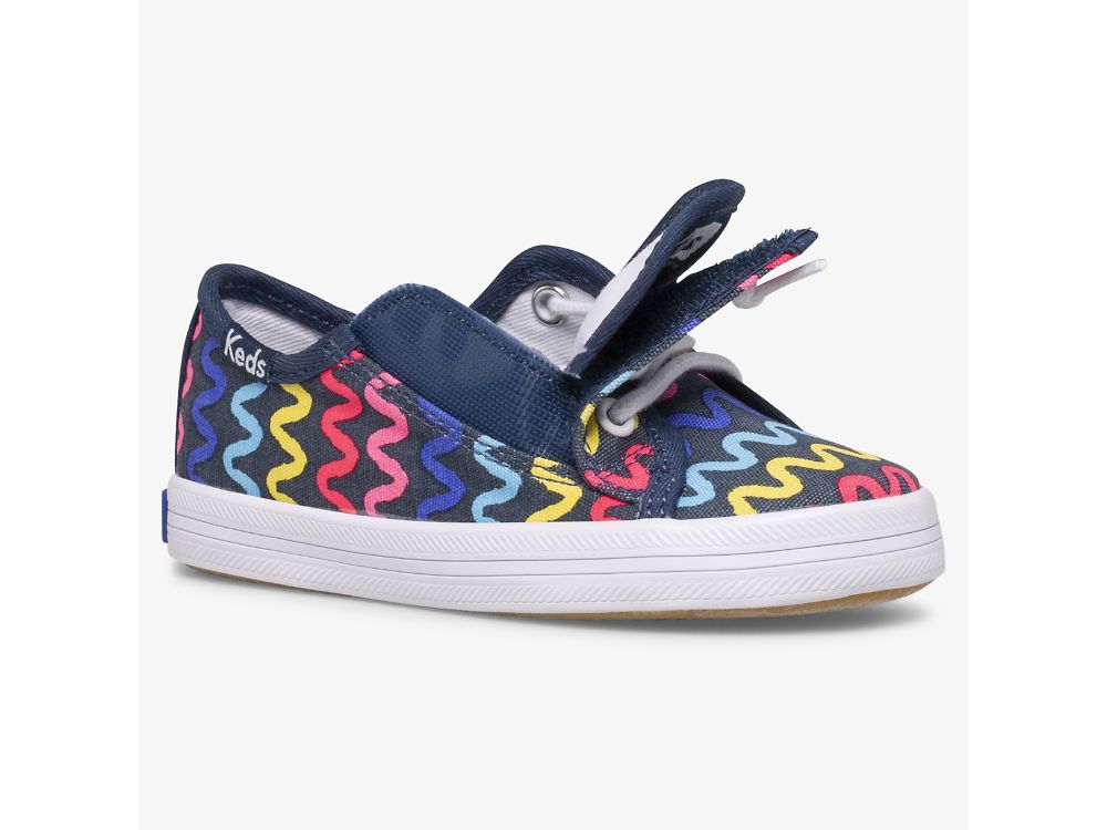 Keds Kickstart Seasonal Jr Djevojke Patike Tamnoplave | RS-35406