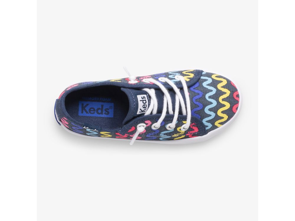 Keds Kickstart Seasonal Jr Djevojke Patike Tamnoplave | RS-35406