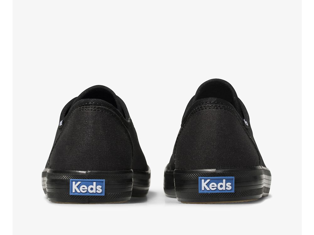 Keds Kickstart Ženske Tenisice Crne Crne | RS-11118