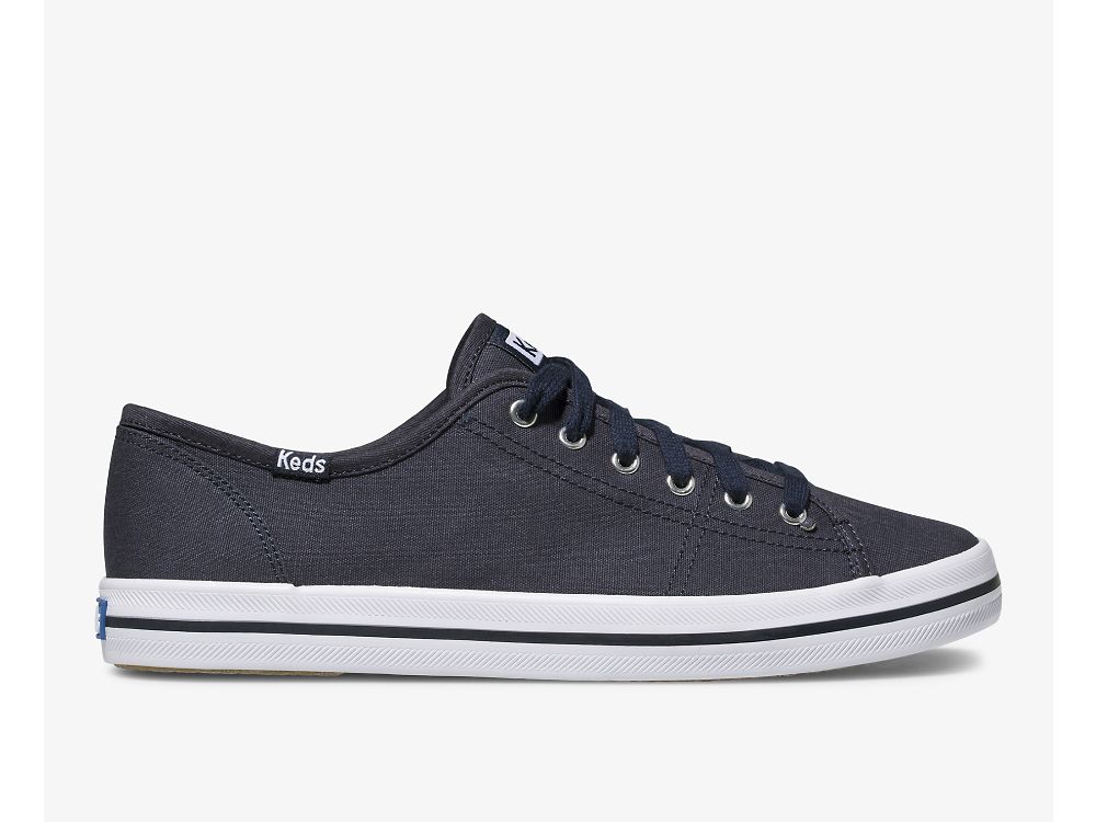 Keds Kickstart Ženske Tenisice Tamnoplave | RS-76657