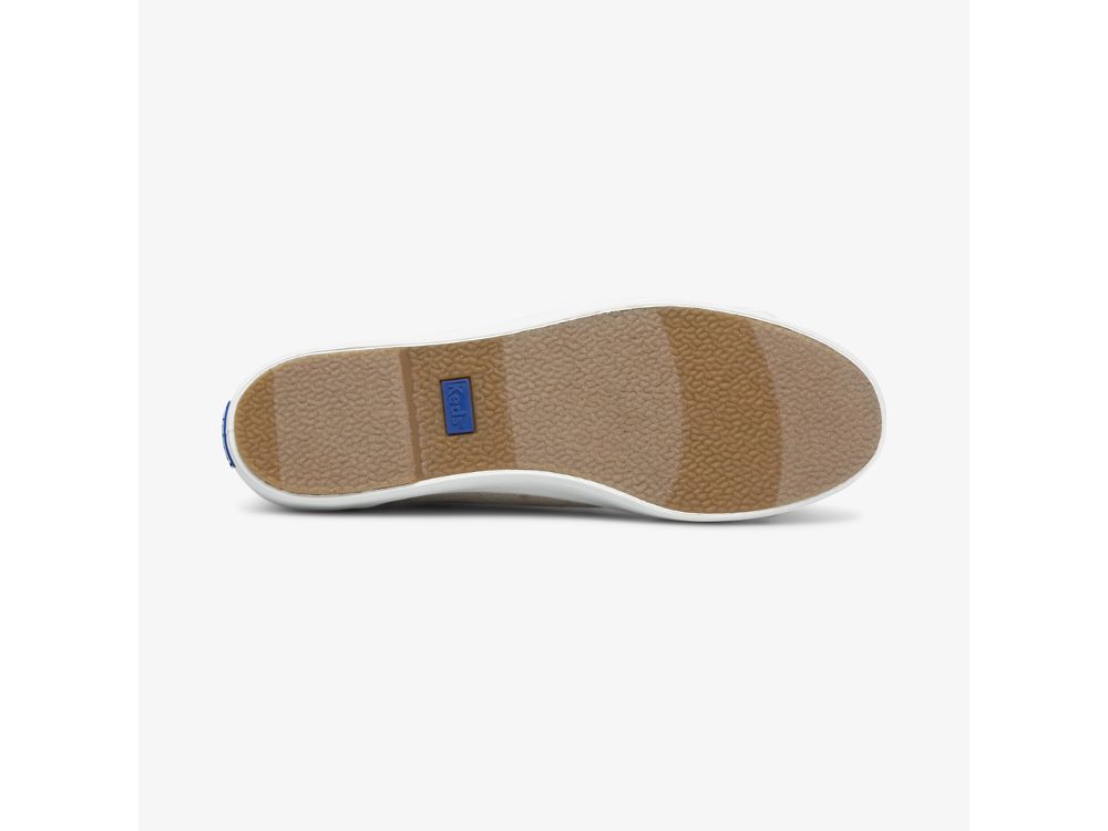 Keds Rifle Paper Co. Triple Kick Colette Jacquard Ženske Platforma Sneakers Bijele | RS-27491