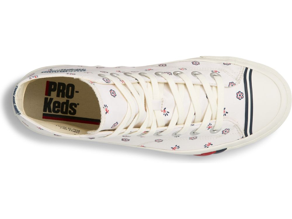 Keds Royal Hi Bandana Muške Patike Bijele | RS-09762